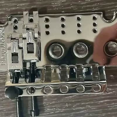 Floyd Rose Guitar Bridge Tremolo Base Plate in Chrome image 2