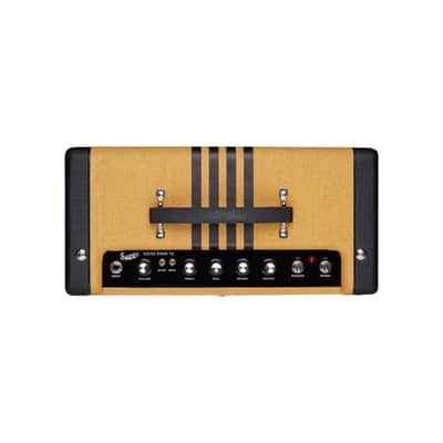 Supro Delta King 10" 1820RTB 5-Watt 12AX7 All-Tube Preamp Combo Amp 1x10 Tweed w/Black Stripes Amplifier with Tonebird MXR Cable and SFS2 Footswitch Bundle image 6
