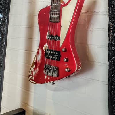 Sandberg California 'SANDBIRD' Aged Hardcore Candy Apple Red image 1