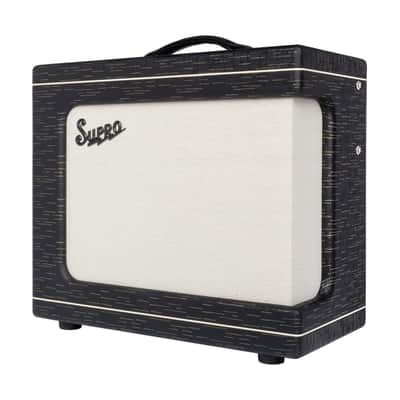 Supro Delegate 1x12 - 25W Combo w/ Reverb - Black Gold Scandia (1620RCBLK) image 3