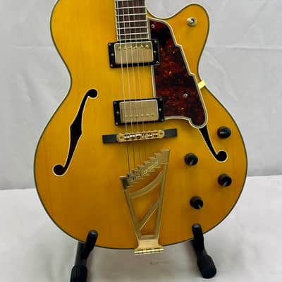D'Angelico Excel EX-DH Hollow Body with Stairstep Tailpiece 2016 - Natural-Tint image 1