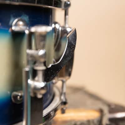 1960s Slingerland 5x14 Blue and Silver Duco Student Snare Drum image 9