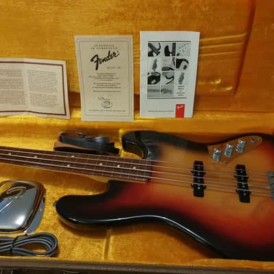Fender USA Custom Shop Jaco Pastorius Signature fretless American Jazz Bass - Kevin Kaufman image 5