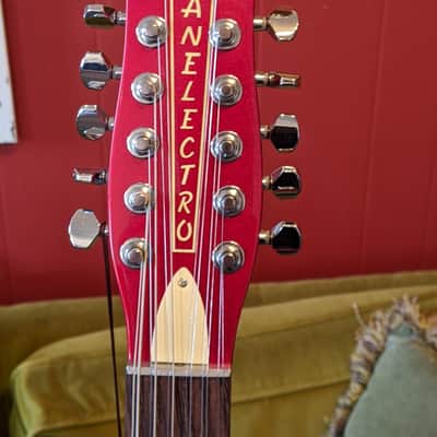 Danelectro Vintage 12-String 2025- Red Metallic image 2