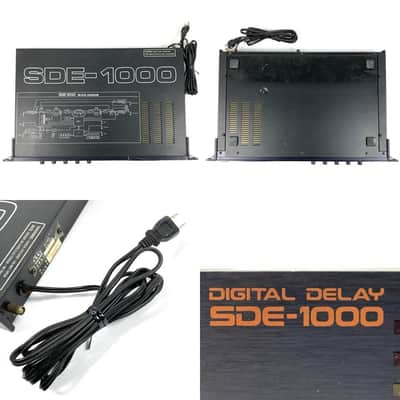 Roland SDE-1000 Digital Delay 1983 - 1989 - Black TGHM image 9