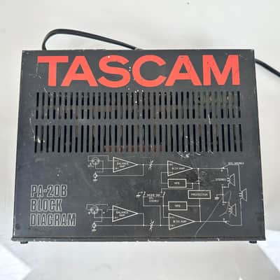 Tascam Teac PA-20B Block Diagram Power Amplifier image 5