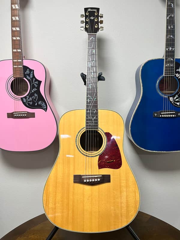 Ibanez Artwood Tree of Life AW40-NT Solid Spruce Acoustic Guitar