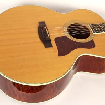 1983 Taylor 655 12 String Custom Natural Acoustic Guitar W/ Taylor Hard Shell Case image 9