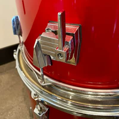 Tama Granstar Custom 5-Piece Drum Set - 1987 - Candy Apple Red - with Hard Shell Cases image 18