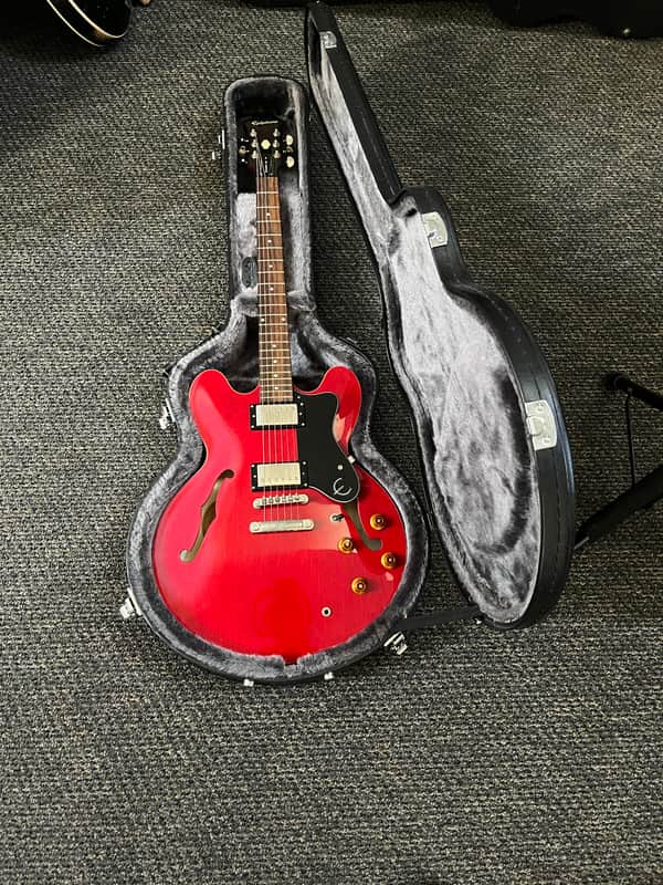 Epiphone DOT 1980s? - Cherry image 1
