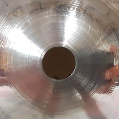 Zildjian 14" A Custom Mastersound Hi-Hat Cymbals (Pair) 1999 - Present - Brilliant image 11