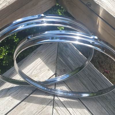 Slingerland COS Drum Rims Lot 1970s image 6