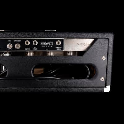 Vintage 1966 Fender Showman Guitar Amp Head - Black image 10