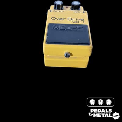 Boss OD-1 Over Drive Silver Screw Long Dash -x11205 image 6