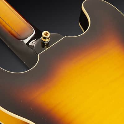 Warwick Teambuilt Pro Series Star Bass, 4-String - Vintage Sunburst Transparent High Polish, Lefthand image 9