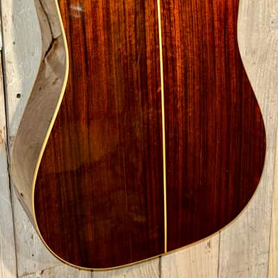 Rare 1978 Daion THE '78 Heritage 12-String Made in, Mahogany Stain Gloss Finish Slotted Headstock , Pro Setup Hard Shell Case image 10