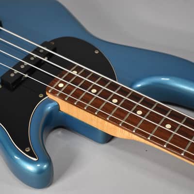 1994 Fender MIM Stu Hamm Signature Standard Urge Bass | Lake Placid Blue Finish image 8