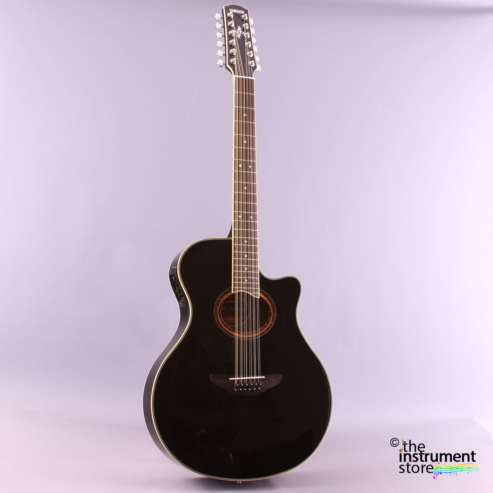 Yamaha APX700II-BL 12-String Thinline Cutaway with Electronics