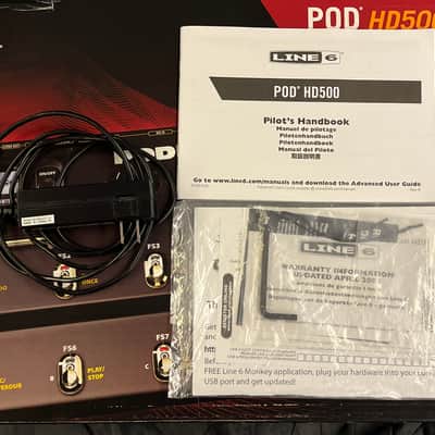 Line6 POD HD500 Multi-Effect Unit - Black image 9