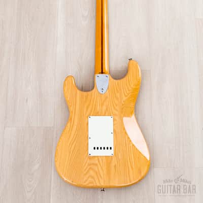 1993 Fender Stratocaster ‘72 Vintage Reissue ST72-58 Natural Ash, Japan MIJ image 3