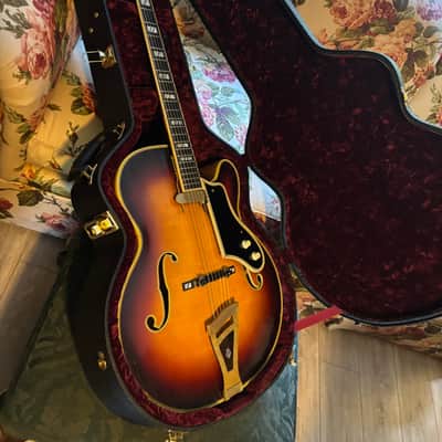 Sam Koontz Dual F Hole Cutaway 18” SK-1 1970’s - Sunburst image 9