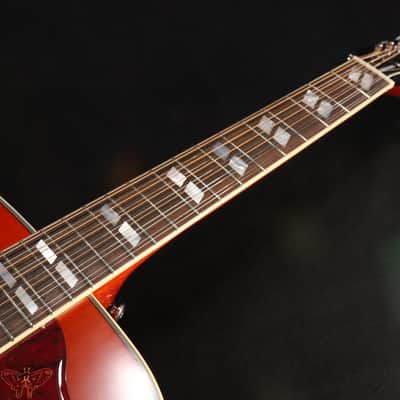 Epiphone Hummingbird 12-String (All Solid Wood; Fishman Sonitone) Aged Cherry Sunburst 371 image 2