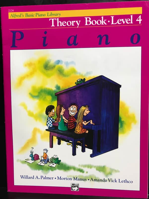 Alfred's Basic Piano Library Theory Book Level 4 image 1