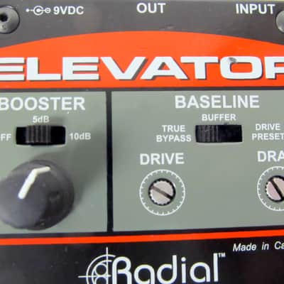 Mint Radial ToneBone Elevator Guitar Booster and Line Driver Mint Condition image 8