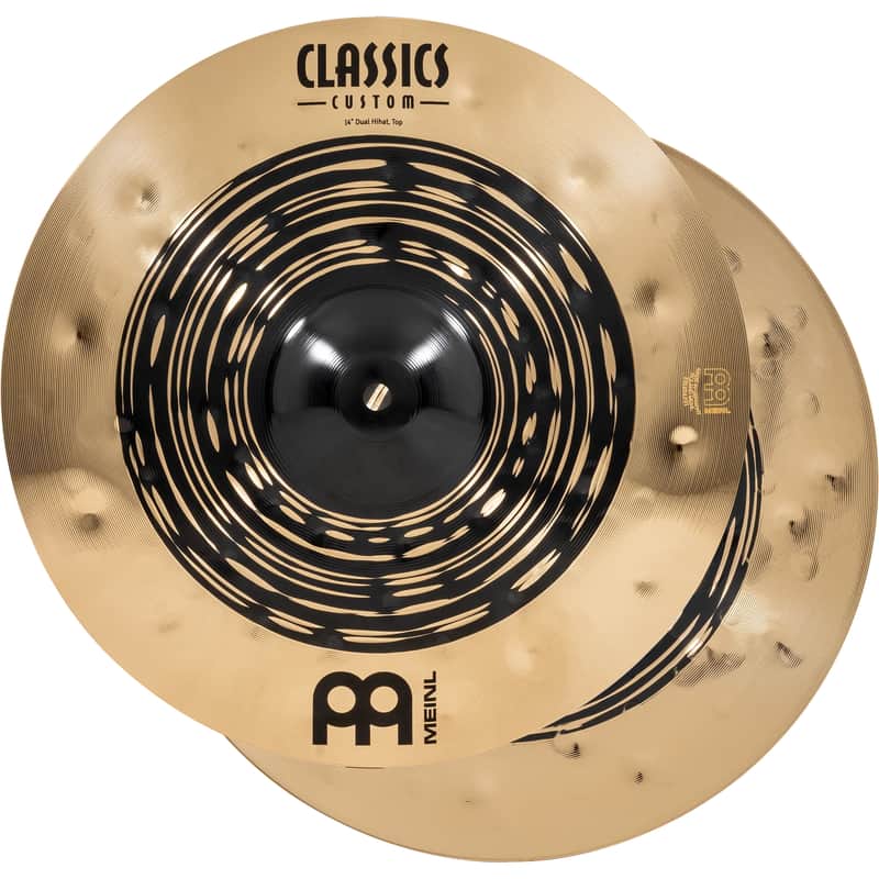 Meinl CLASSICS CUSTOM DUAL 14" DUAL HIHAT image 1