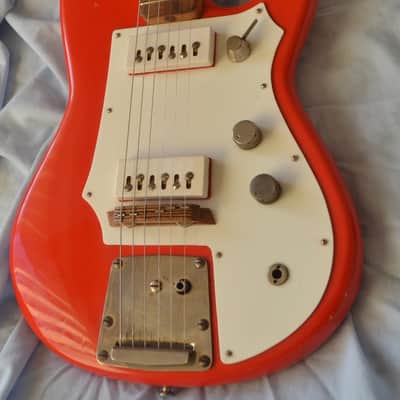 60s vintage Futurama II Electric Guitar image 2