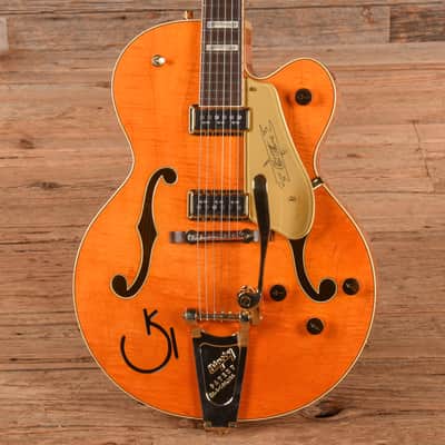 Gretsch G6120T-55 Vintage Select Chet Atkins Orange Stain 2022 image 2