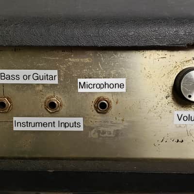 Vintage Harmony 525 Bass Combo Amplifier 1968 USA image 5