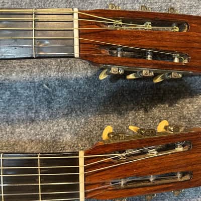 Louis Sutz Double Neck 1920 - Brazilian Rosewood image 11