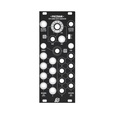 Xaoc Devices Poczdam Replacement Black Panel [Three Wave Music] image 2
