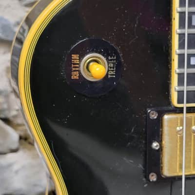 1977 Gibson Les Paul Custom "Black Beauty" - Original T-Top Pickups image 6