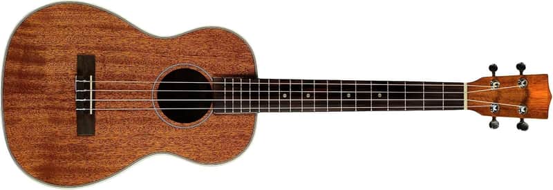 Mahogany Baritone Ukulele Traditional white binding Quality Craftsmanship image 1