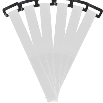 12" Cinch Style Reusable Cable Straps - 6 Pack - 12 inch / Black image 11