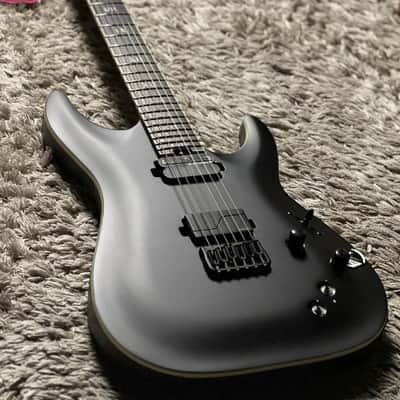 Schecter C-1 HT S SLS Evil Twin in Satin Black image 2