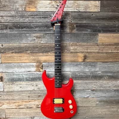 Cruise Mini Humbucker Red Guitar image 4