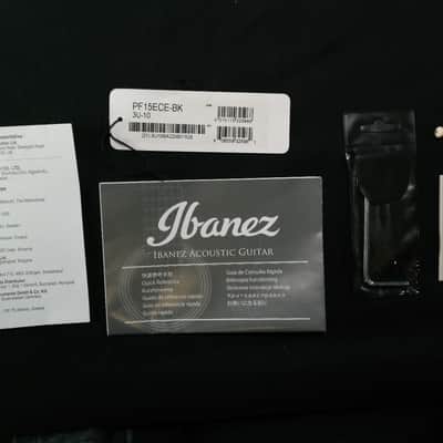 MINT Ibanez PF15ECEBK Black High Gloss 528 image 9