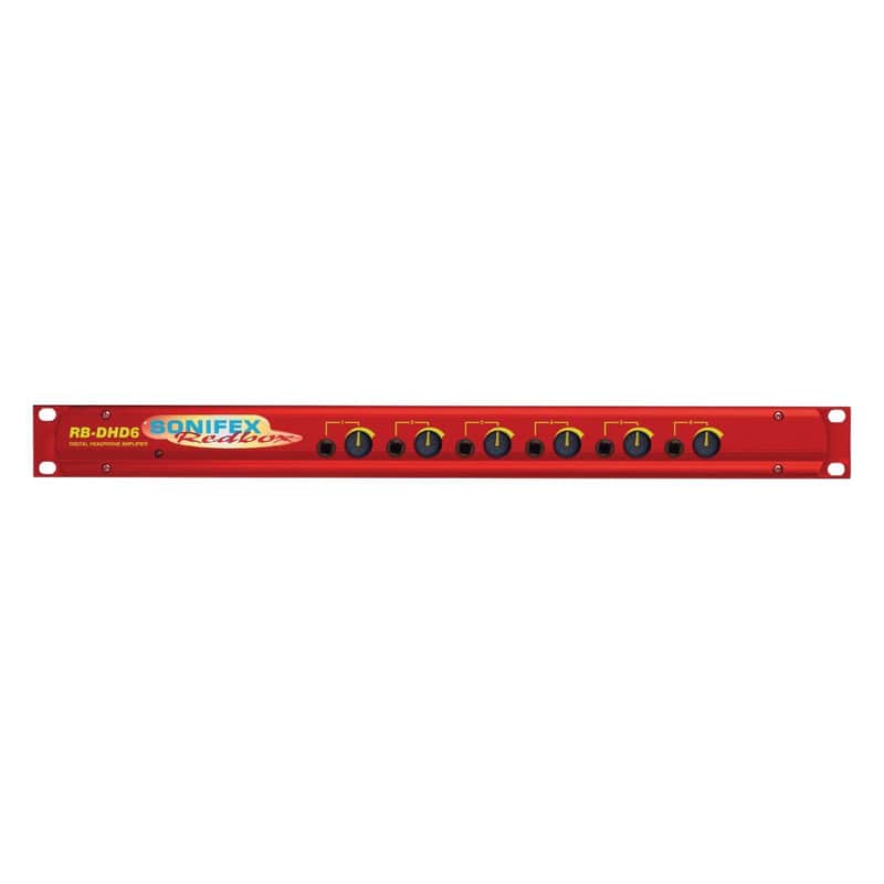 Sonifex RB-DHD6 Digital 6 Way Stereo Headphone Distribution Amplifier *USA Small Business* image 1