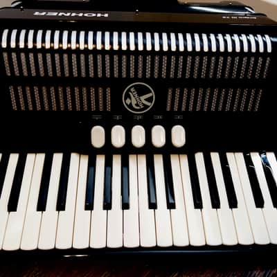 Hohner Bravo III 72 Accordion 2010s - Black image 5