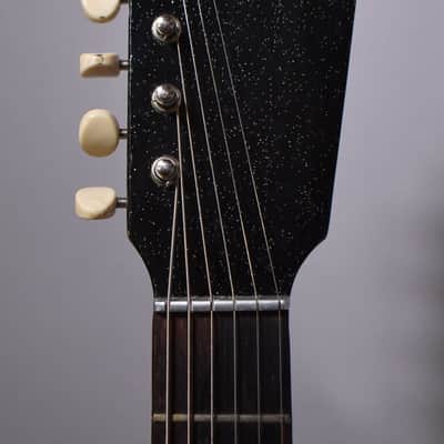 c.1960's Silvertone Model 1448 Electric Guitar w/Original Case Amp image 6