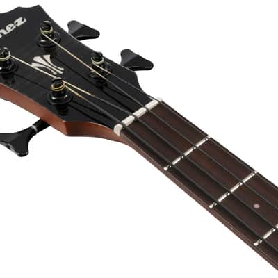 Ibanez AEGB25ETKH Acoustic Electric Bass - Transparent Black Sunburst High Gloss (AEGB25ETKH) image 4