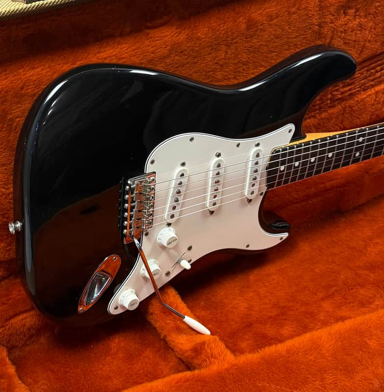 Fender American Vintage '62 Stratocaster AVRI 1987 - Black image 1