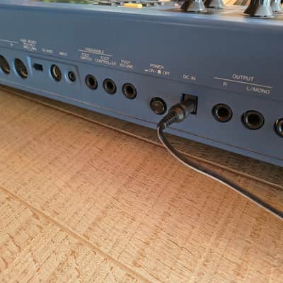 Yamaha CS1x Control Synthesizer 1996 Blue image 2