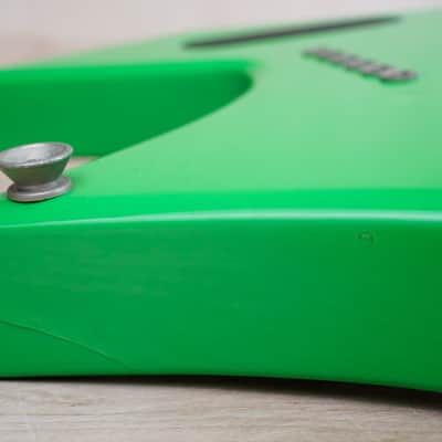 B.C. Rich Warlock WG-035 Mini Guitar 1990's Lime Green Made in Japan MIJ w/ Bag image 14