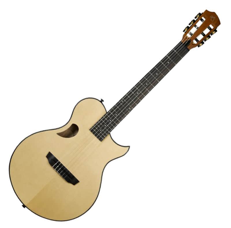 HEX Y500N S/NT Chambered Body Classical Nylon Guitar LR Baggs Element Bronze VTC image 1