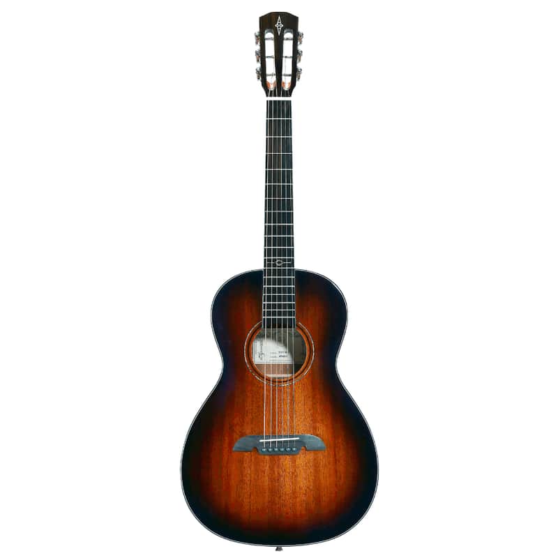 Alvarez Model AP66 Solid Top Acoustic Parlor Size Guitar, Shadowburst Finish image 1
