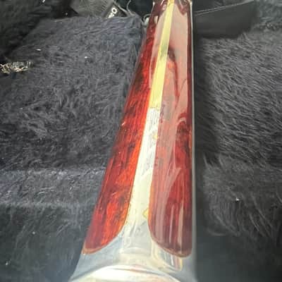 Kramer *Rare 1 of 25* Aluminum Neck V Guitar 80s Red Mahogany image 13